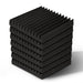 Alpha 20pcs Acoustic Foam Panels Tiles Studio Sound Absorbtion Wedge 30X30CM - Delldesign Living - Audio & Video > Acoustic Foam - 