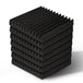 Alpha 40pcs Acoustic Foam Panels Tiles Studio Sound Absorbtion Wedge 30X30CM - Delldesign Living - Audio & Video > Acoustic Foam - 