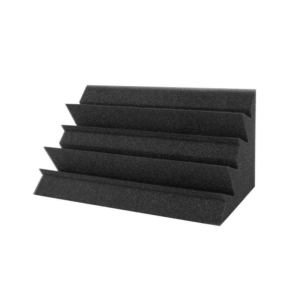 Alpha 40pcs Studio Acoustic Foam Corner Bass Trap Sound Absorption Treatment - Delldesign Living - Audio & Video > Acoustic Foam - 