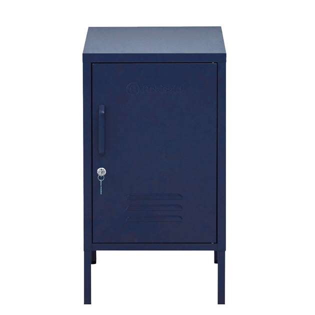 ArtissIn Metal Locker Storage Shelf Filing Cabinet Cupboard Bedside Table Blue - Delldesign Living - Furniture > Bedroom - free-shipping