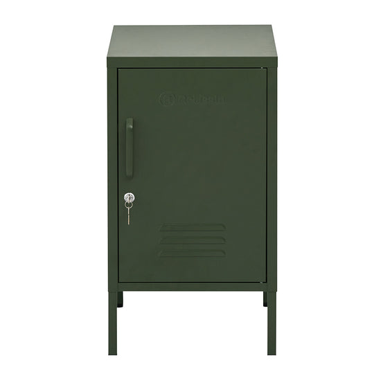 ArtissIn Metal Locker Storage Shelf Filing Cabinet Cupboard Bedside Table Green - Delldesign Living - Furniture > Bedroom - free-shipping