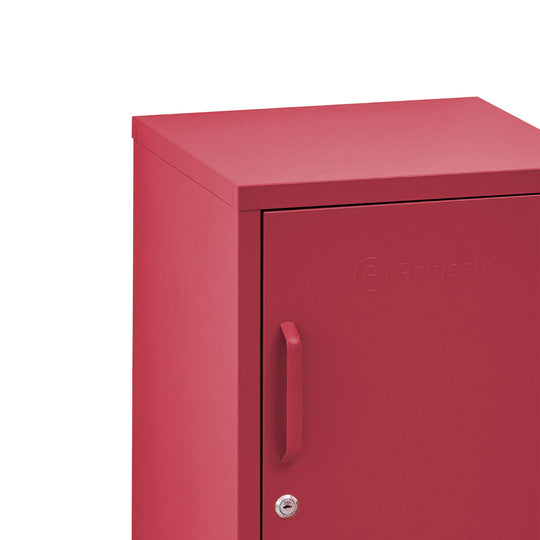 ArtissIn Metal Locker Storage Shelf Filing Cabinet Cupboard Bedside Table Pink - Delldesign Living - Furniture > Bedroom - free-shipping