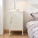 ArtissIn Metal Locker Storage Shelf Filing Cabinet Cupboard Bedside Table White - Delldesign Living - Furniture > Bedroom - free-shipping, hamptons