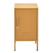 ArtissIn Metal Locker Storage Shelf Filing Cabinet Cupboard Bedside Table Yellow - Delldesign Living - Furniture > Bedroom - free-shipping