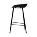 Artiss Set of 2 Metal Bar Stools - Black - Delldesign Living - Furniture > Bar Stools & Chairs - free-shipping