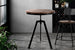 Artiss Elm Wood Round Dining Table - Dark Brown - Delldesign Living - Furniture > Bar Stools & Chairs - free-shipping