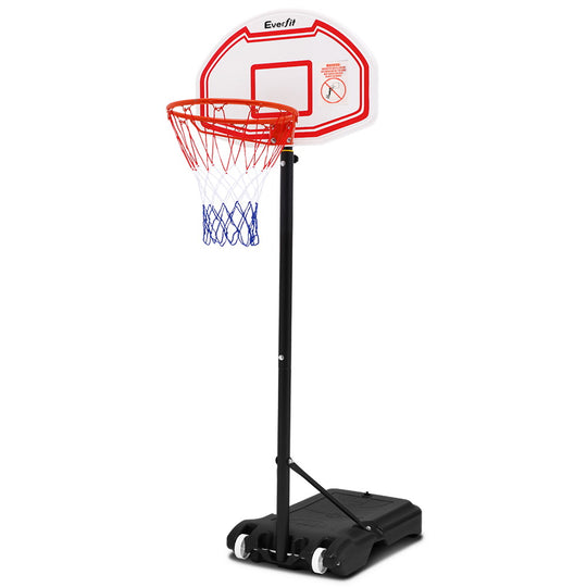 Pro Portable Basketball Stand System Hoop Height Adjustable Net Ring - Delldesign Living - Sports & Fitness > Basketball & Accessories - free-shipping