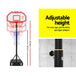 Pro Portable Basketball Stand System Hoop Height Adjustable Net Ring - Delldesign Living - Sports & Fitness > Basketball & Accessories - free-shipping