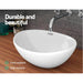 Cefito Ceramic Oval Sink Bowl - White - Delldesign Living - Home & Garden > DIY - free-shipping, hamptons