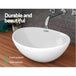 Cefito Ceramic Oval Sink Bowl - White - Delldesign Living - Home & Garden > DIY - free-shipping, hamptons