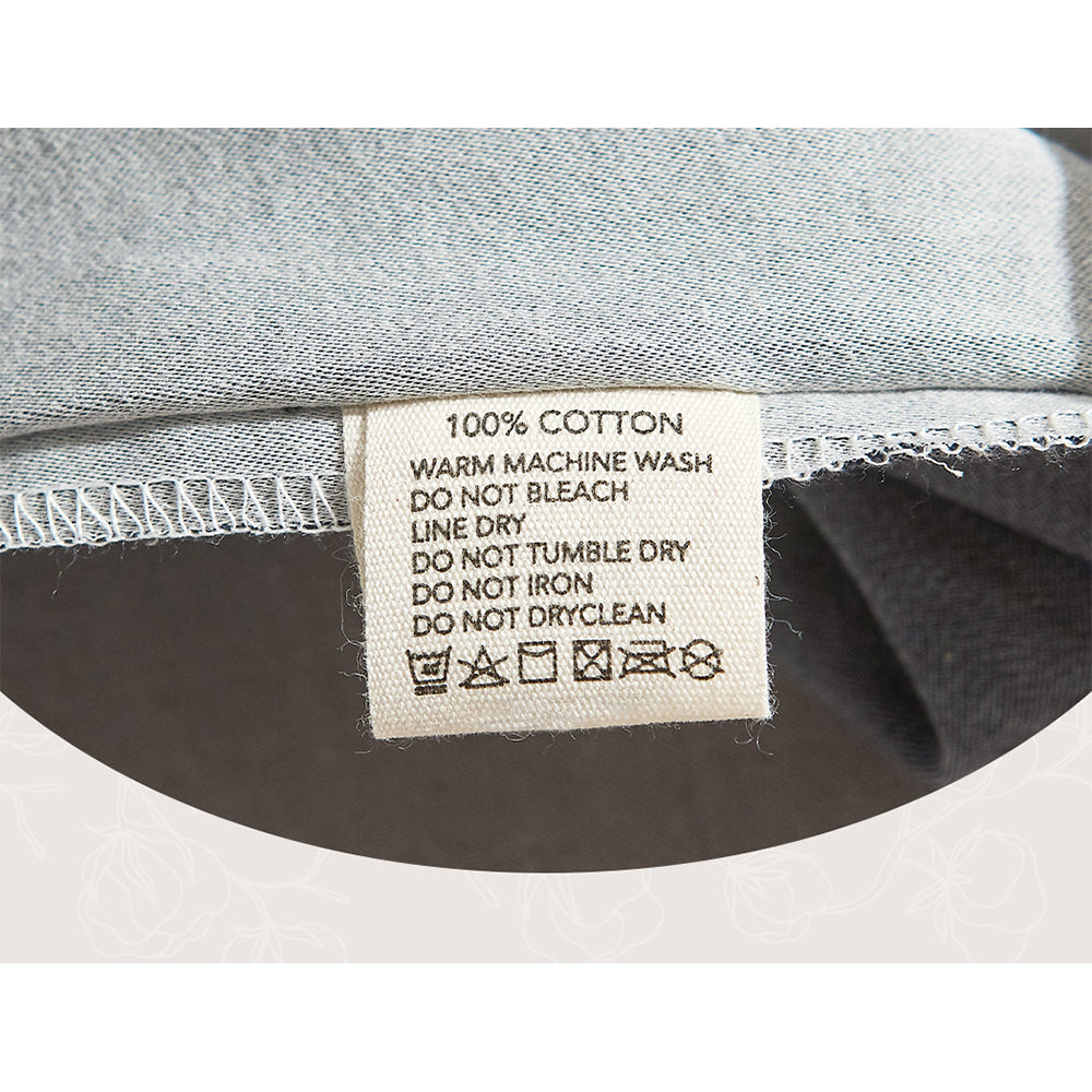 Cosy Club Sheet Set Cotton Sheets Single Blue Dark Grey - Delldesign Living - Home & Garden > Bedding - free-shipping