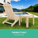 Gardeon Wooden Outdoor Side Beach Table - Delldesign Living - Furniture > Outdoor - free-shipping