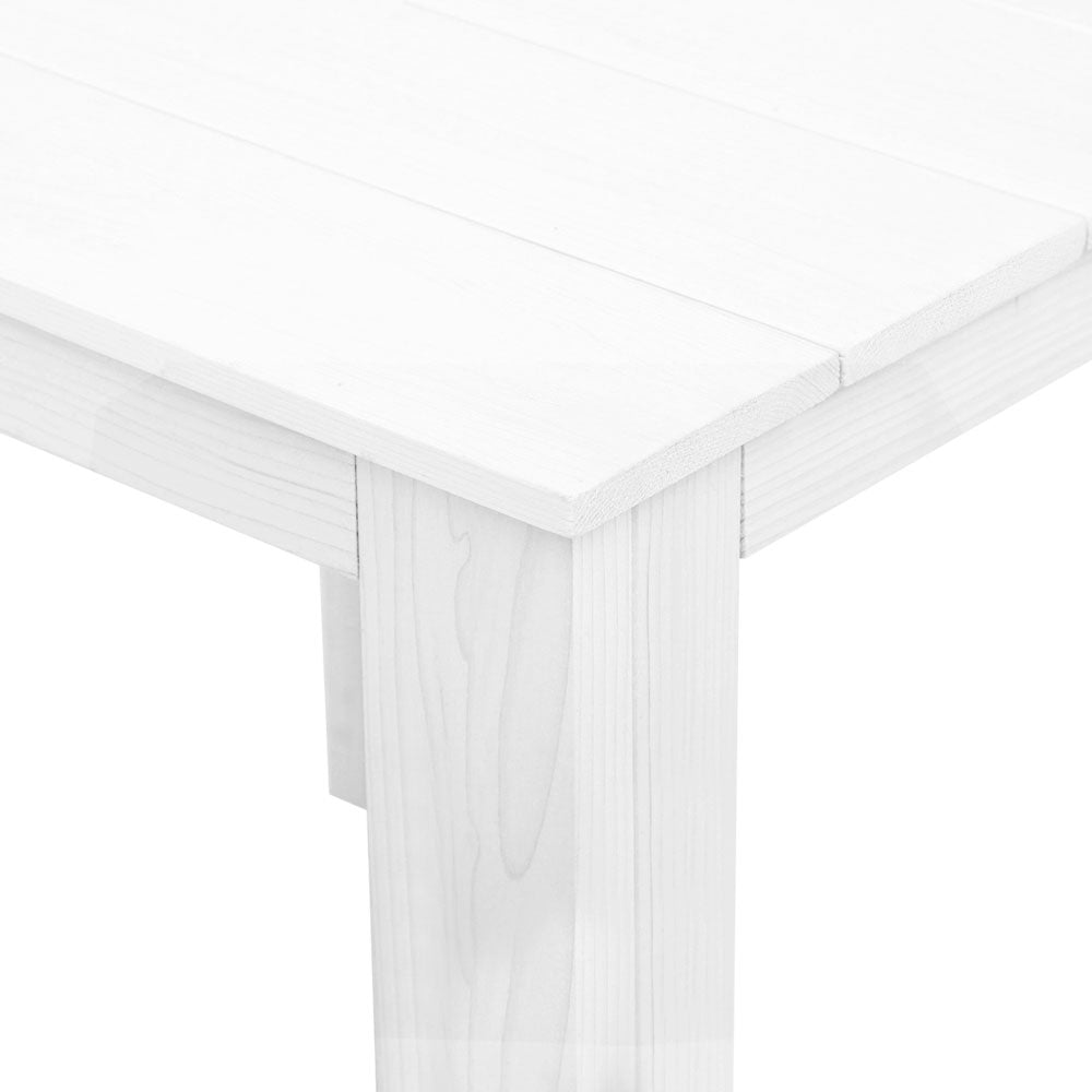 Gardeon Outdoor Side Beach Table - White - Delldesign Living - Furniture > Outdoor - free-shipping