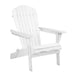 Gardeon Outdoor Furniture Adirondack Chairs Beach Chair Lounge Wooden Patio Garden - Delldesign Living - Furniture > Outdoor - free-shipping