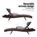 Gardeon Outdoor Sun Lounge Furniture Day Bed Wicker Pillow Sofa Set - Delldesign Living - Furniture > Outdoor - free-shipping