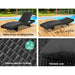 Gardeon Outdoor Wicker Sun Lounge - Black - Delldesign Living - Furniture > Outdoor - free-shipping