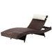 Gardeon Outdoor Wicker Sun Lounge - Brown - Delldesign Living - Furniture > Outdoor - free-shipping