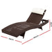 Gardeon Outdoor Wicker Sun Lounge - Brown - Delldesign Living - Furniture > Outdoor - free-shipping