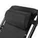 Gardeon Outdoor Portable Recliner - Black - Delldesign Living - Furniture > Outdoor - free-shipping