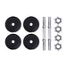 10KG Dumbbells Dumbbell Set Weight Training Plates Home Gym Fitness Exercise - Delldesign Living - Sports & Fitness > Fitness Accessories - free-shipping