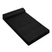 Giselle Bedding Folding Foam Mattress Portable Double Sofa Bed Mat Air Mesh Fabric Black - Delldesign Living - Furniture > Mattresses - free-shipping