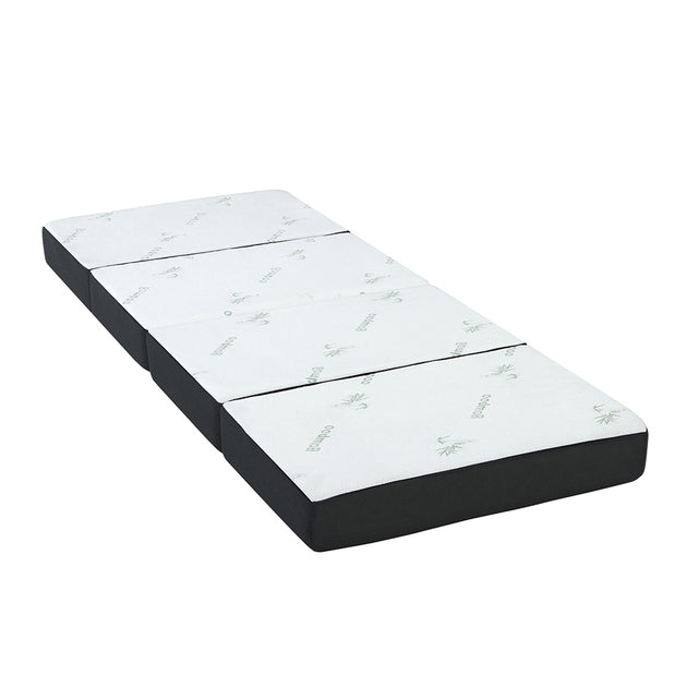 Giselle Bedding Portable Mattress Folding Foldable Foam Floor Bed Tri Fold 180cm - Delldesign Living - Furniture > Mattresses - free-shipping