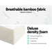 Giselle Bedding Folding Foam Portable Mattress Bamboo Fabric - Delldesign Living - Furniture > Mattresses - free-shipping