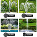 Gardeon Solar Pond Pump Pool Fountain Battery Garden Outdoor Submersible Kit 4FT - Delldesign Living - Home & Garden > Fountains - 