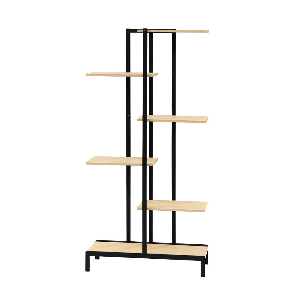 Artiss 6-tier Indoor Outdoor Metal Wood Plant Stand Garden Shelf Garden Display - Delldesign Living - Furniture > Outdoor - free-shipping