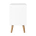 Artiss Bedside Tables Drawers Side Table Nightstand White Storage Cabinet Wood - Delldesign Living - Furniture > Bedroom - free-shipping, hamptons