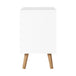 Artiss Bedside Tables Drawers Side Table Nightstand White Storage Cabinet Wood - Delldesign Living - Furniture > Bedroom - free-shipping, hamptons