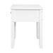 Bedside Tables Drawer Side Table Nightstand White Storage Cabinet White Lamp - Delldesign Living - Furniture > Bedroom - free-shipping, hamptons