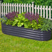 Greenfingers 160X80X42CM Galvanised Raised Garden Bed Steel Instant Planter - Delldesign Living - Home & Garden > Garden Beds - 