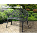 Gardeon Victorian Garden Bench - Green - Delldesign Living - Furniture > Outdoor - free-shipping