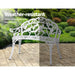 Gardeon Victorian Garden Bench White - Delldesign Living - Furniture > Outdoor - free-shipping