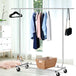 Artiss Clothes Coat Rack Stand Portable Garment Hanging Rail Airer Adjustable - Delldesign Living - Furniture > Bedroom - free-shipping