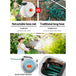 Greenfingers 10M Retractable Water Hose Reel Garden Spray Gun Storage AutoRewind - Delldesign Living - Home & Garden > Garden Tools - 