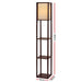 Artiss Floor Lamp Vintage Reding Light Stand Wood Shelf Storage Organizer Home - Delldesign Living - Home & Garden > Lighting - free-shipping