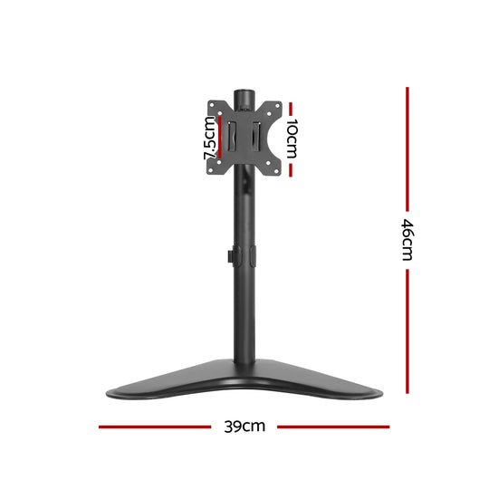 Artiss Monitor Arm Stand Single Black - Delldesign Living - Furniture > Office - free-shipping