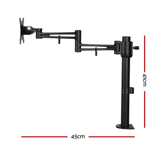 Artiss Monitor Arm Mount Single Black - Delldesign Living - Furniture > Office - free-shipping