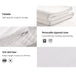 Giselle Bedding Memory Foam Mattress Topper w/Cover 8cm - Double - Delldesign Living - Furniture > Mattresses - free-shipping