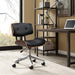 Artiss Wooden Office Chair Black Leather - Delldesign Living - Furniture > Office - free-shipping