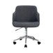 Artiss Wooden Office Chair Computer Gaming Chairs Executive Fabric Grey - Delldesign Living - Furniture > Office - free-shipping