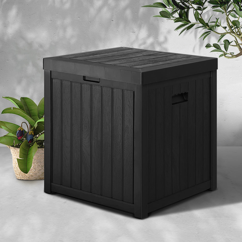 Gardeon Outdoor Storage Box 195L Bench Seat Garden Deck Toy Tool Sheds - Delldesign Living - Furniture > Outdoor - free-shipping