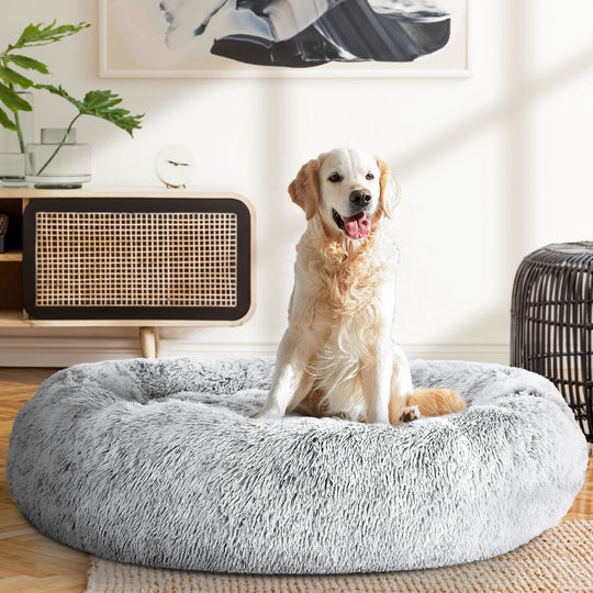 i.Pet Dog Bed Pet Bed Cat Extra Large 110cm Charcoal - Delldesign Living - Pet Care > Dog Supplies - free-shipping