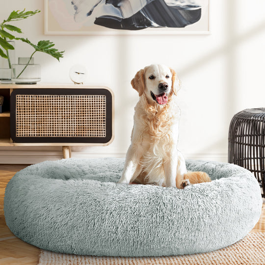 i.Pet Pet Bed Dog Bed Cat Extra Large 110cm Light Grey - Delldesign Living - Pet Care > Dog Supplies - free-shipping