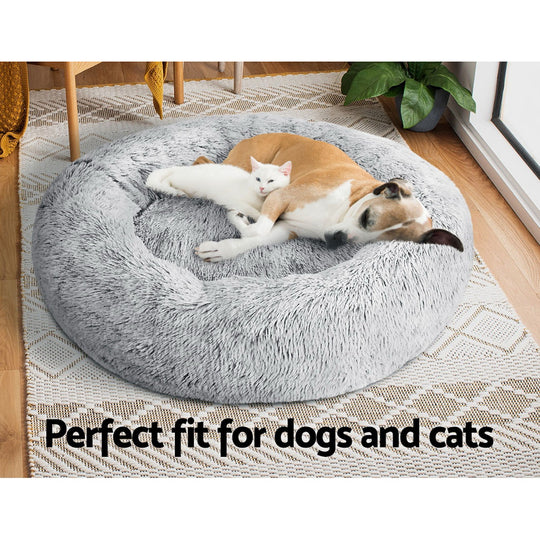 i.Pet Pet Bed Dog Bed Cat Large 90cm Charcoal - Delldesign Living - Pet Care > Dog Supplies - free-shipping