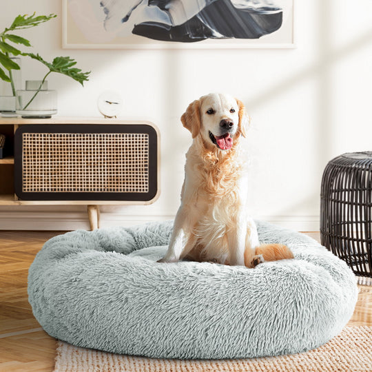 i.Pet Pet Bed Dog Bed Cat Large 90cm Light Grey - Delldesign Living - Pet Care > Dog Supplies - free-shipping