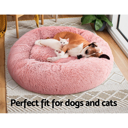 i.Pet Pet Bed Dog Bed Cat Large 90cm Pink - Delldesign Living - Pet Care > Dog Supplies - free-shipping