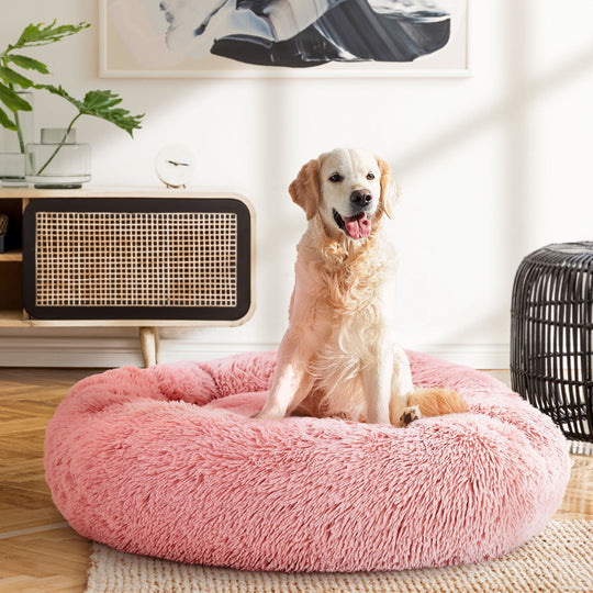 i.Pet Pet Bed Dog Bed Cat Large 90cm Pink - Delldesign Living - Pet Care > Dog Supplies - free-shipping